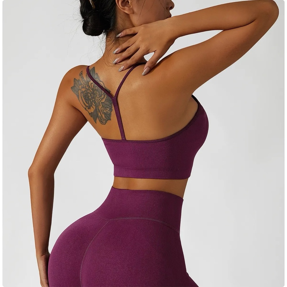 Seamless yoga set